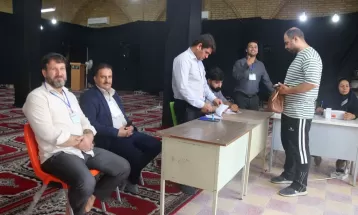 حماسه حضور گچسارانی‌ها پای صندوق‌های اخذ رأی