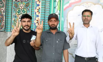 حماسه حضور گچسارانی‌ها پای صندوق‌های اخذ رأی