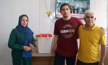 حماسه حضور گچسارانی‌ها پای صندوق‌های اخذ رأی