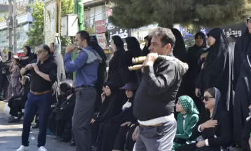 یاسوج غرق در ماتم و عزای شهدای کربلا