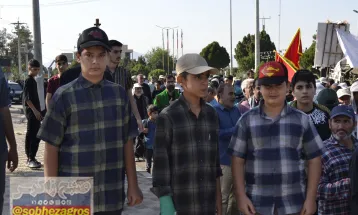 پیادهروی دلدادگان حسینی در شهر یاسوج