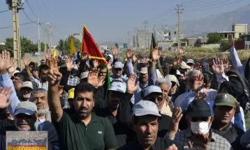 پیادهروی دلدادگان حسینی در شهر یاسوج