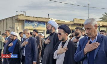 مراسم دسته روی عزاداری در باشت