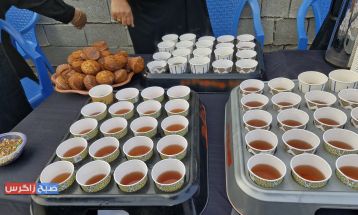 مراسم دسته روی عزاداری در باشت