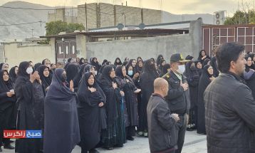 مراسم دسته روی عزاداری در باشت