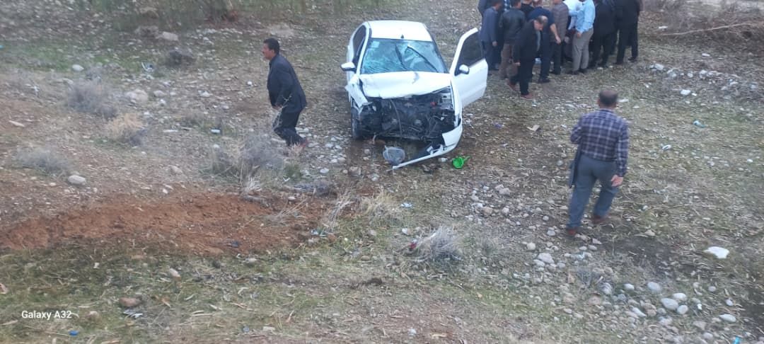تصادف در بهمئی؛ یک کشته، ۴ مصدوم