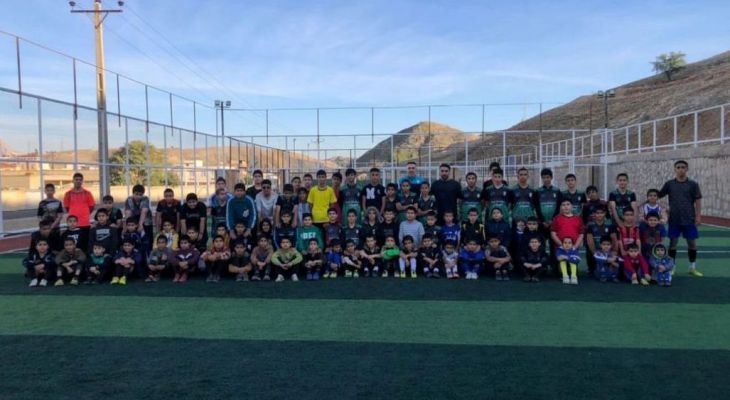 حضور «محمود فکری» در محله سادات گچساران+ تصاویر