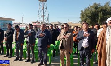 نواخته شدن زنگ انقلاب در مدارس بهمئی