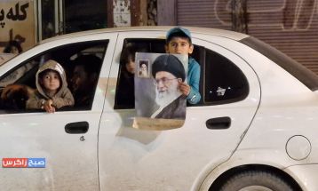 نورافشانی و بانگ اللهاکبر در باشت
