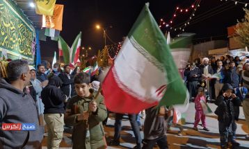 نورافشانی و بانگ اللهاکبر در باشت