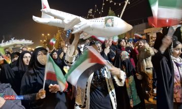 نورافشانی و بانگ اللهاکبر در باشت