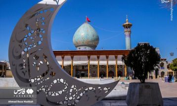 مراسم جزءخوانی قرآن در حرم شاهچراغ(ع)