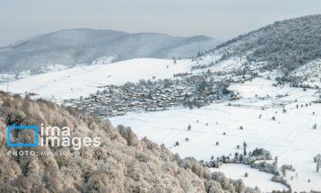 طبیعت برفی جنگلهای رویایی مازندران