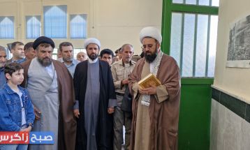 رونمایی از یادمان شهید سلیمانی در باشت