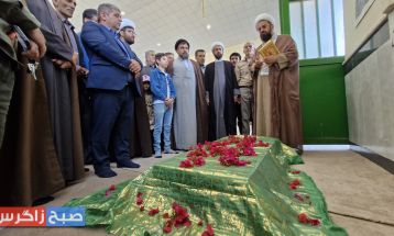 رونمایی از یادمان شهید سلیمانی در باشت