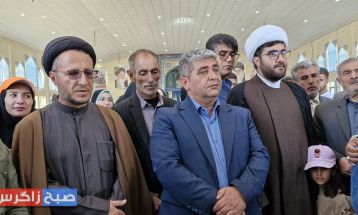 رونمایی از یادمان شهید سلیمانی در باشت