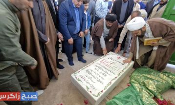 رونمایی از یادمان شهید سلیمانی در باشت