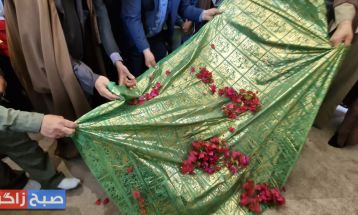 رونمایی از یادمان شهید سلیمانی در باشت