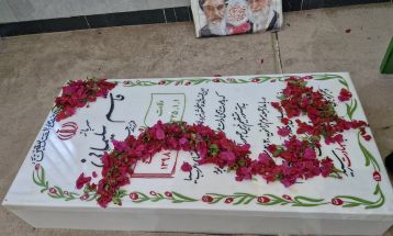 رونمایی از یادمان شهید سلیمانی در باشت