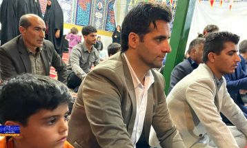 مراسم بزرگداشت شهید «شهباز پای‌بسته» در لیکک