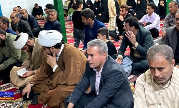 مراسم بزرگداشت شهید «شهباز پای‌بسته» در لیکک