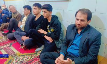 مراسم بزرگداشت شهید «شهباز پای‌بسته» در لیکک