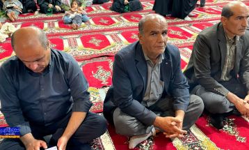 مراسم بزرگداشت شهید «شهباز پای‌بسته» در لیکک