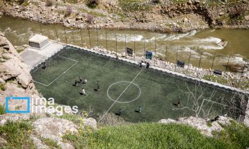 فوتبال در دل کوهستان