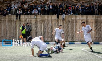 فوتبال در دل کوهستان
