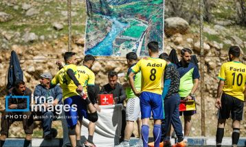 فوتبال در دل کوهستان