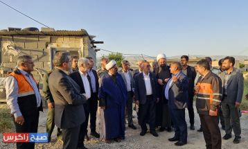 بازدید میدانی استاندار کهگیلویه‌و‌بویراحمد از باشت