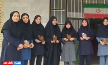 تجلیل از دانش‌آموز  برتر علمی در باشت