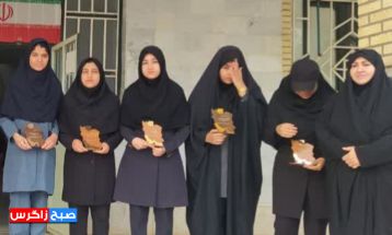 تجلیل از دانش‌آموز  برتر علمی در باشت