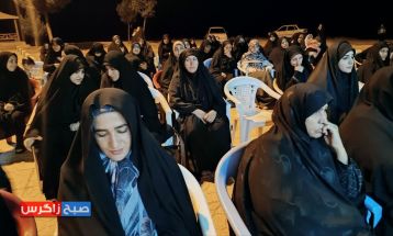 عزاداری شهادت امام جعفر‌صادق ‌(ع) در باشت
