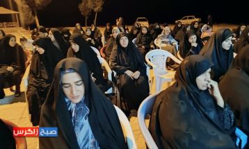 عزاداری شهادت امام جعفر‌صادق ‌(ع) در باشت