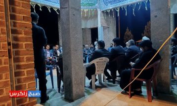 عزاداری شهادت امام جعفر‌صادق ‌(ع) در باشت