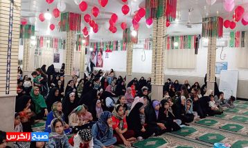 شکوه محبت؛ جشن میلاد حضرت معصومه(س) در باشت