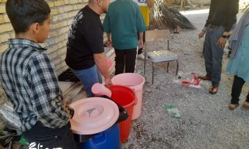 پرچم رضوی در آغوش مردمان روستای کریک دنا
