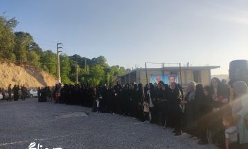 پرچم رضوی در آغوش مردمان روستای کریک دنا