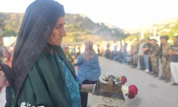 پرچم رضوی در آغوش مردمان روستای کریک دنا