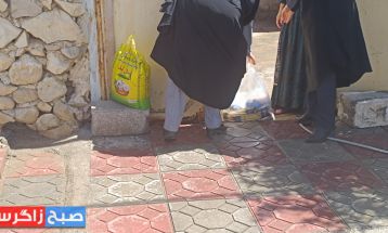 توزیع بسته‌های معیشتی در میان ایتام
