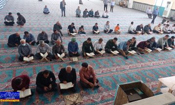 محفل انس با قرآن شهدای خدمت در بهمئی