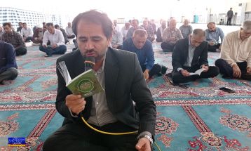 مراسم پرفیض دعای ندبه در لیکک