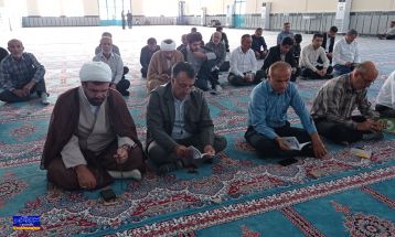 مراسم پرفیض دعای ندبه در لیکک