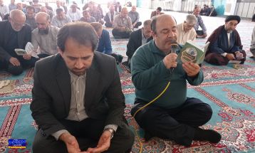 مراسم پرفیض دعای ندبه در لیکک