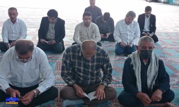 مراسم پرفیض دعای ندبه در لیکک