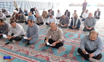 مراسم پرفیض دعای ندبه در لیکک