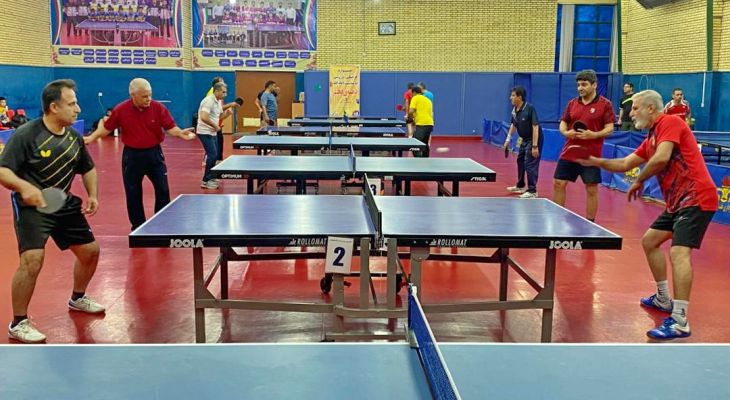 رقابت پرشور پینگ‌پنگ در گچساران+ تصاویر