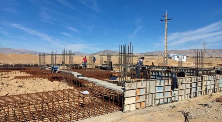 رفع موانع پروژه ۸۴۸ واحدی مسکن ملی دهدشت