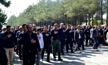 دستهروی عزاداری 28صفر در شهر یاسوج